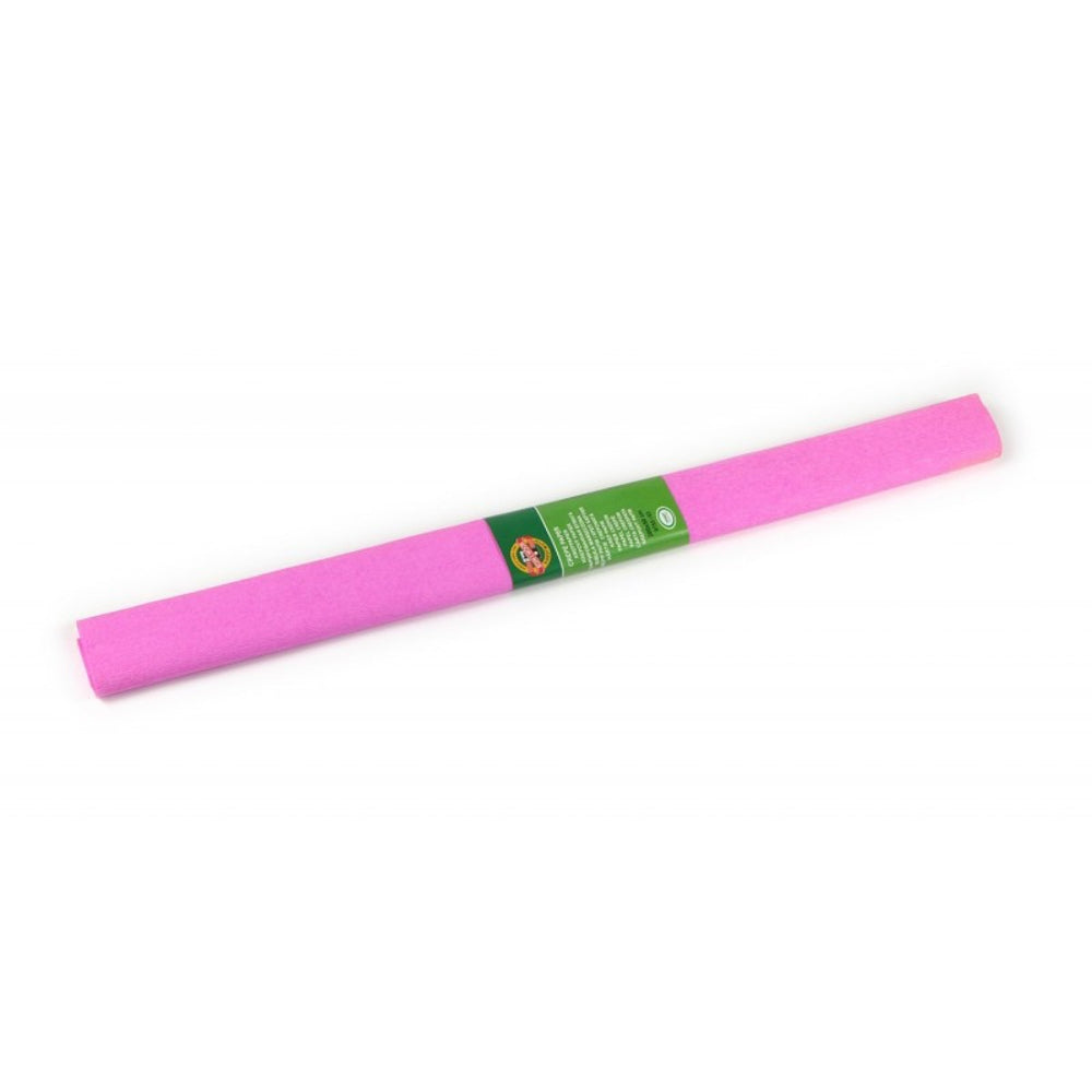Hartie creponata, 200x50cm, Roz, 10 buc/set - Koh-I-Noor