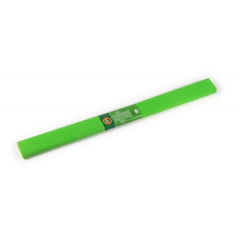 Hartie creponata, 200x50cm, Verde Deschis, 10buc/set - Koh-I-Noor