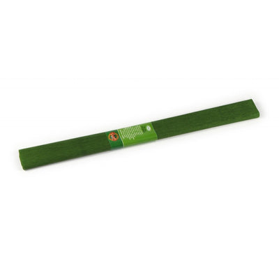 Hartie creponata, 200x50cm, Verde Olive, 10 buc/set - Koh-I-Noor