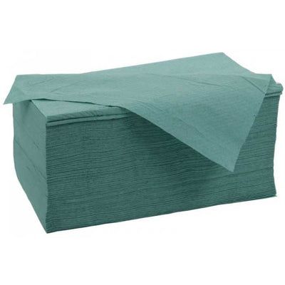 Prosop hartie pliata verde V 200/set