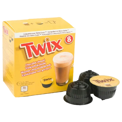 Twix Ciocolată Caldă, Compatibil Nescafe Dolce Gusto 8 Capsule