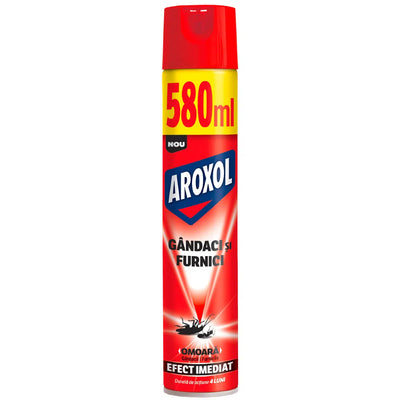 Aroxol Spray Impotriva Gandacilor si Furnicilor – 580 ml