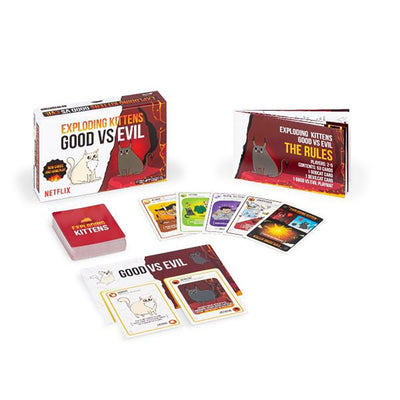Joc de societate Exploding Kittens, Bine vs. Rau