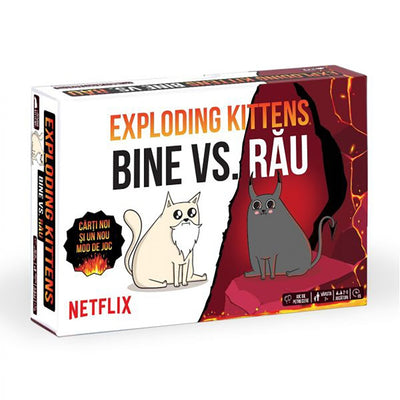 Joc de societate Exploding Kittens, Bine vs. Rau