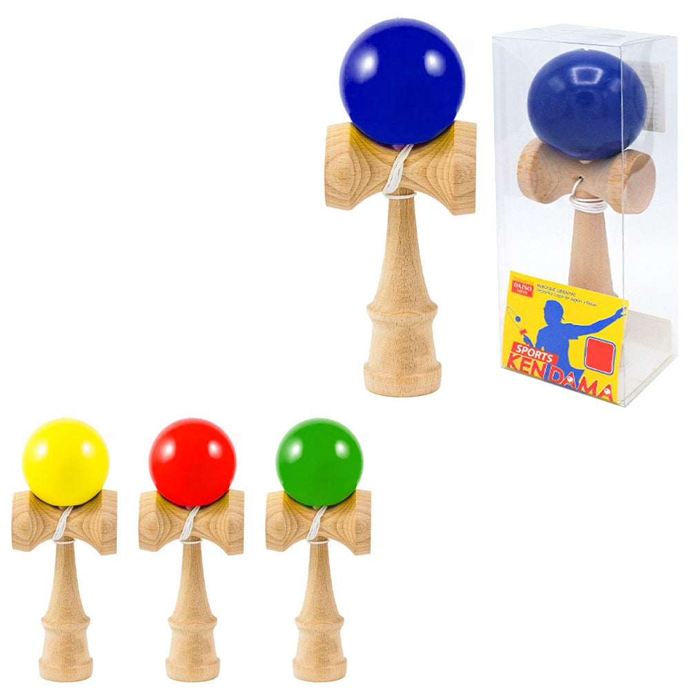 Jucarie Kendama, din lemn 17cm