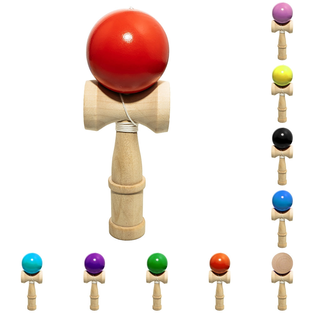 Jucarie Kendama, din lemn 18cm