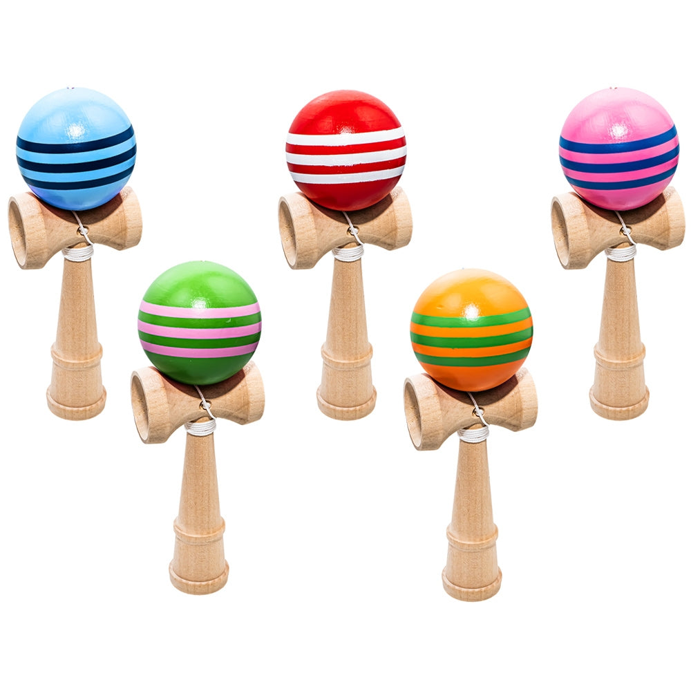 Jucarie Kendama, din lemn 18cm