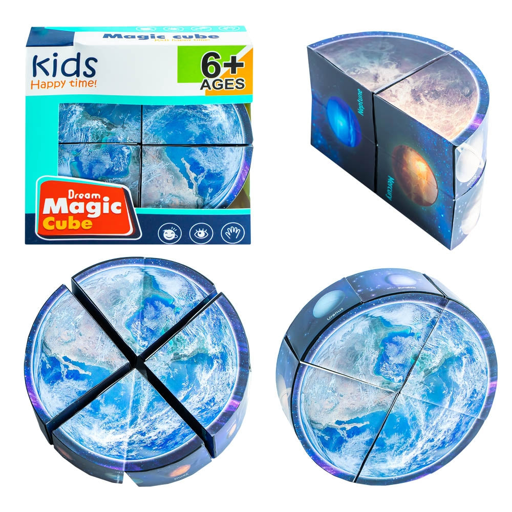 Jucarie miscari infinite 3D cilindru in sfert