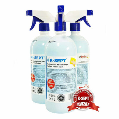 Dezinfectant De Suprafete 75% Alcool K-Sept 1L Cu Pulverizator
