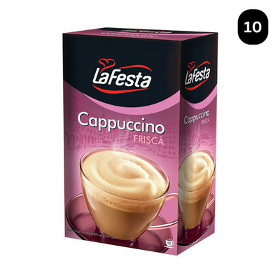 LA FESTA Cappuccino Frișcă, băutură instant 10 Plicuri