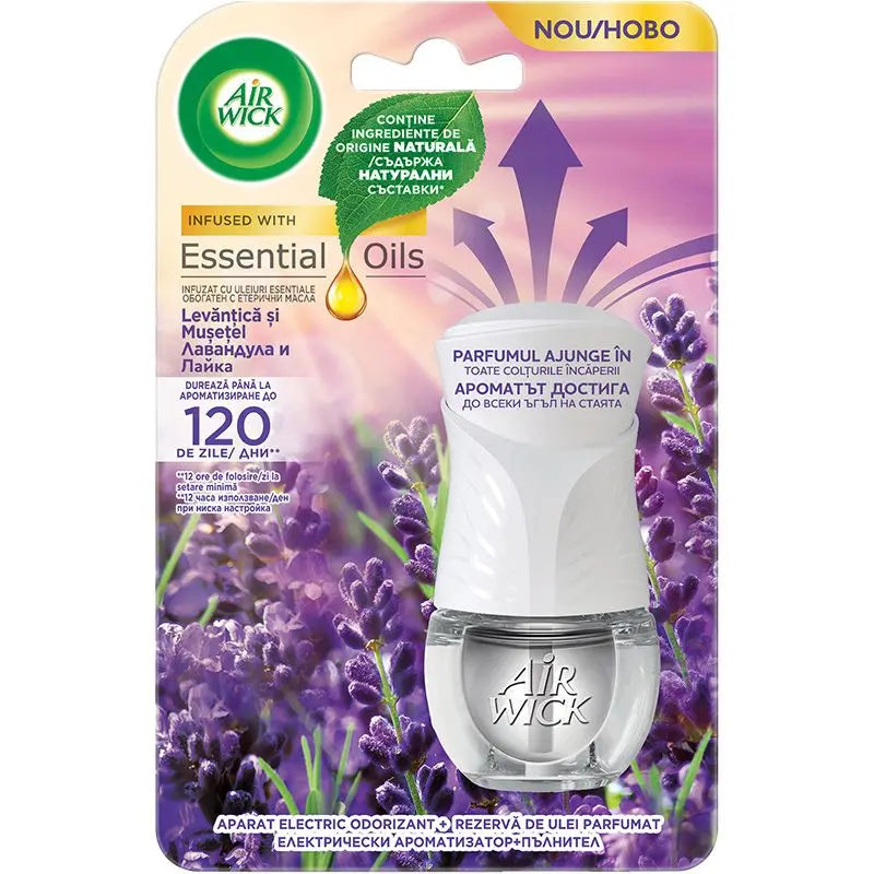 Odorizant Camera Electric Airwick Cu Rezerva 19Ml - Levantica&Musetel