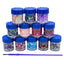 Lipici cu glitter, 15g, 12 buc/set - NEBO