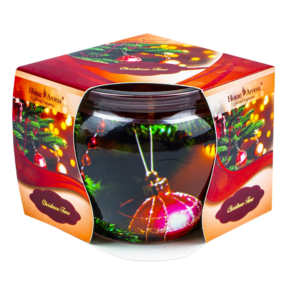 Lumanare parfumata in pahar, Christmas Time