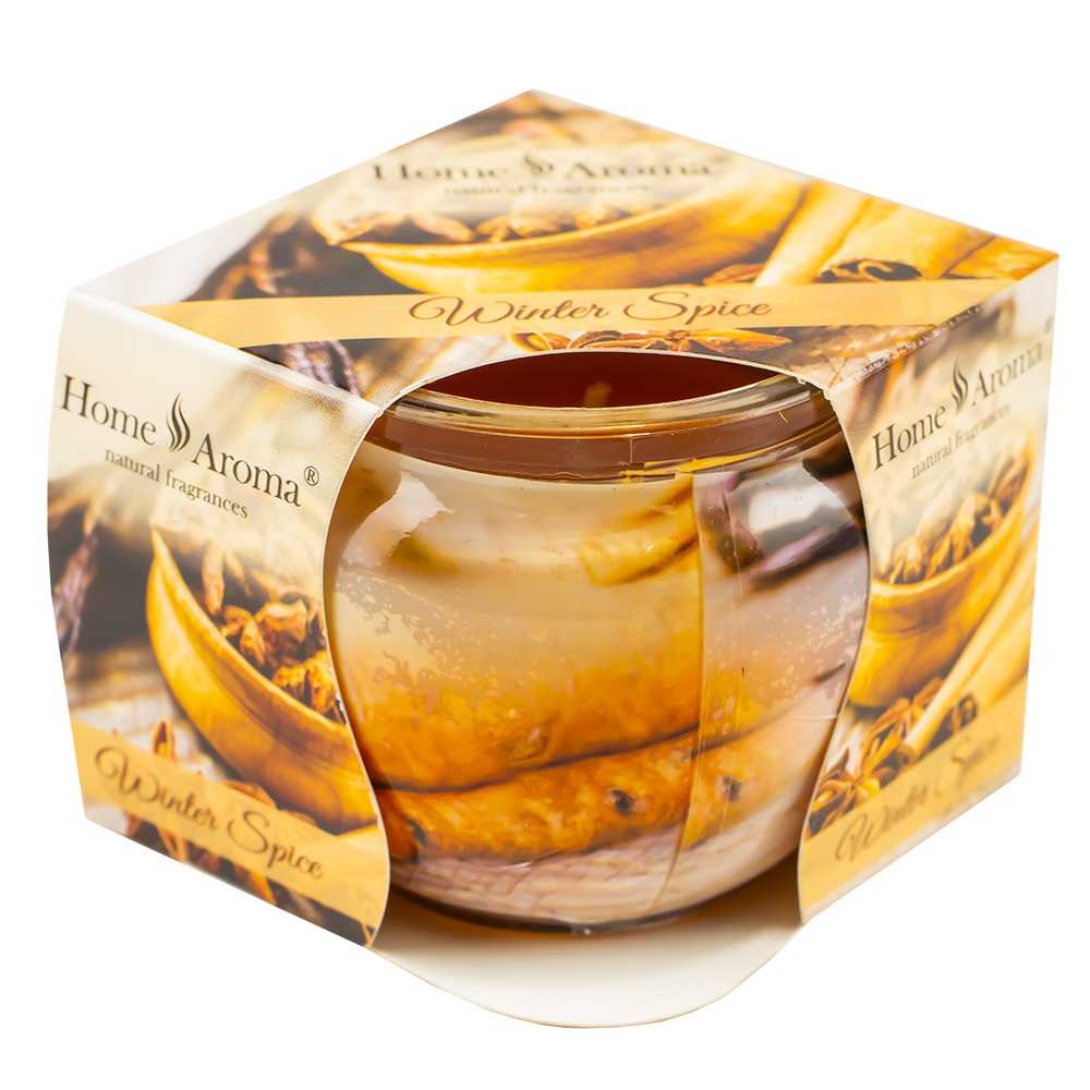 Lumanare Parfumata In Pahar, Winter Spice