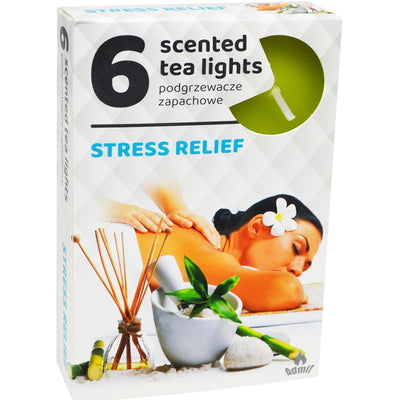 Lumanari pastila, Stress Relief, diametru 2cm, 6 buc/set