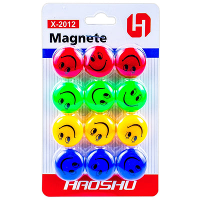 Magneti Smile, 20mm, 12 buc/set
