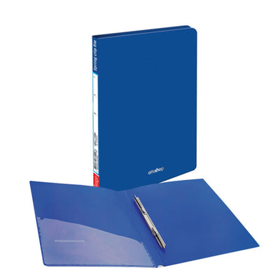 Mapa A4 cu mecanism, albastra - OFFISHOP