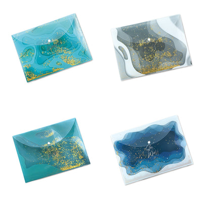 Mapa A5 cu buton, model Seaworld, OFFISHOP