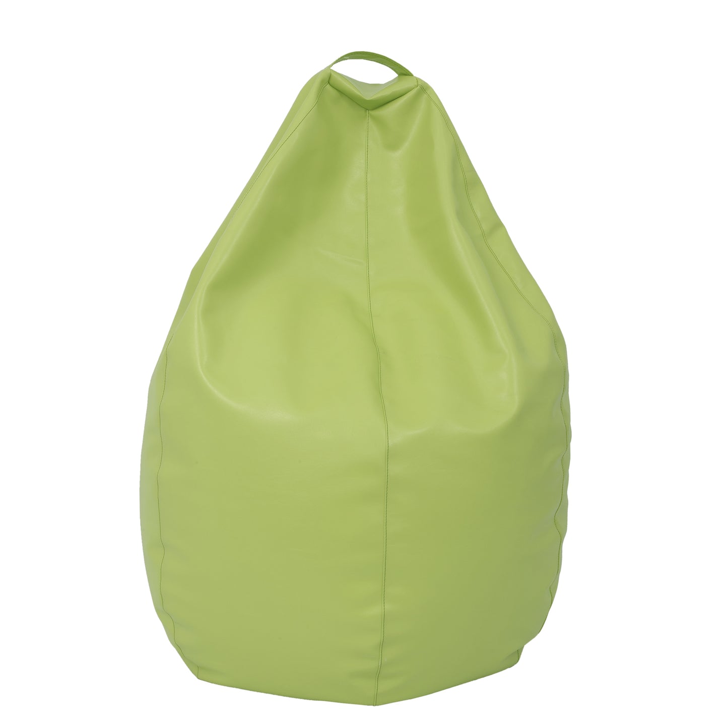 Fotolii puf Mara - imitatie piele - verde