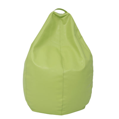 Fotolii puf Mara - imitatie piele - verde