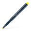Marker creativ galben neon Faber-Castell 1.5 mm pentru sticla plastic metal si hartie