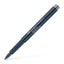 Marker metalizat gri asfalt Faber-Castell 1.5 mm pentru hartie neagra sticla si metal