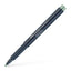 Marker metalizat verde Faber-Castell 1.5 mm pentru hartie neagra sticla plastic si metal