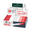 Marker whiteboard rosu Faber-Castell W20 varf 2.25 mm stergere fara reziduuri