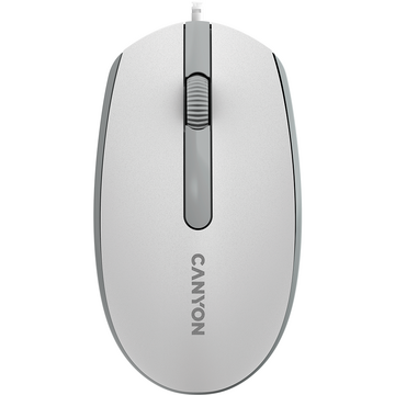 Mouse Canyon 1000 DPI Optic cu fir CNE-CMS10WG Alb