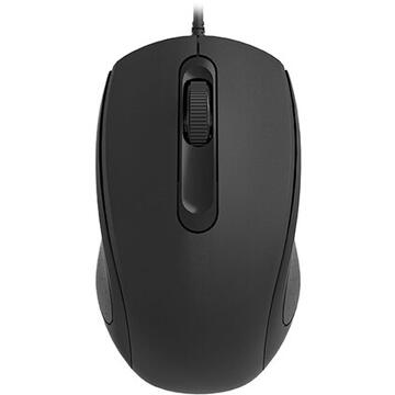 Mouse Omega OM441B optic cu fir USB, 1200 DPI