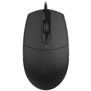 Mouse Omega OM439B optic cu fir USB, 1000 DPI