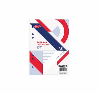 REZERVA CAIET MECANIC A5 50 FILE DACO DR
