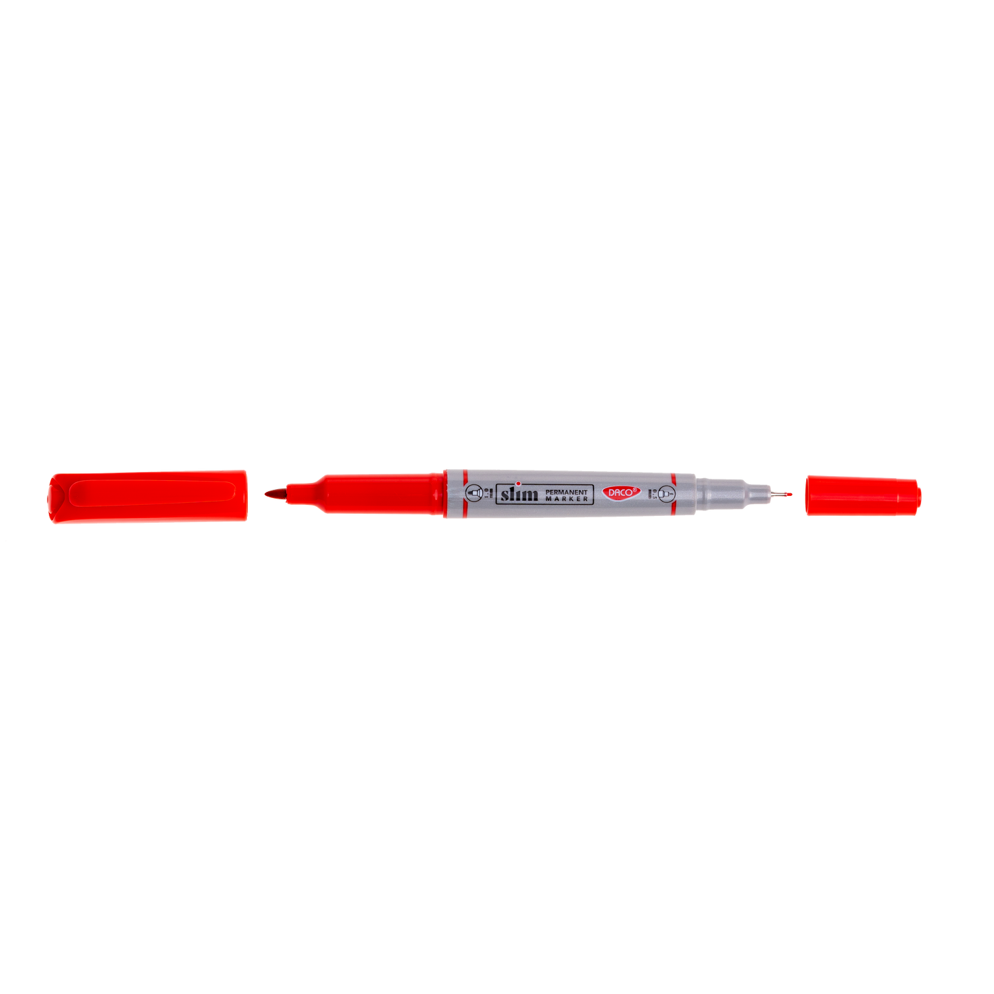 MARKER PERMANENT SLIM DACO ROSU MK131R