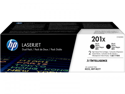Toner HP 201X (CF400XD), negru (black), original, 2.800 pagini