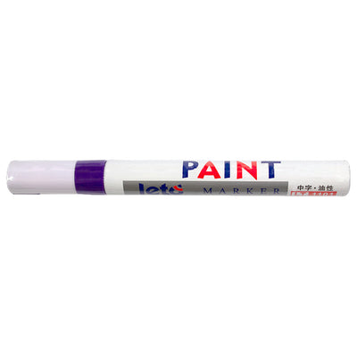 Permanent marker cu vopsea mov 2 mm EVOffice
