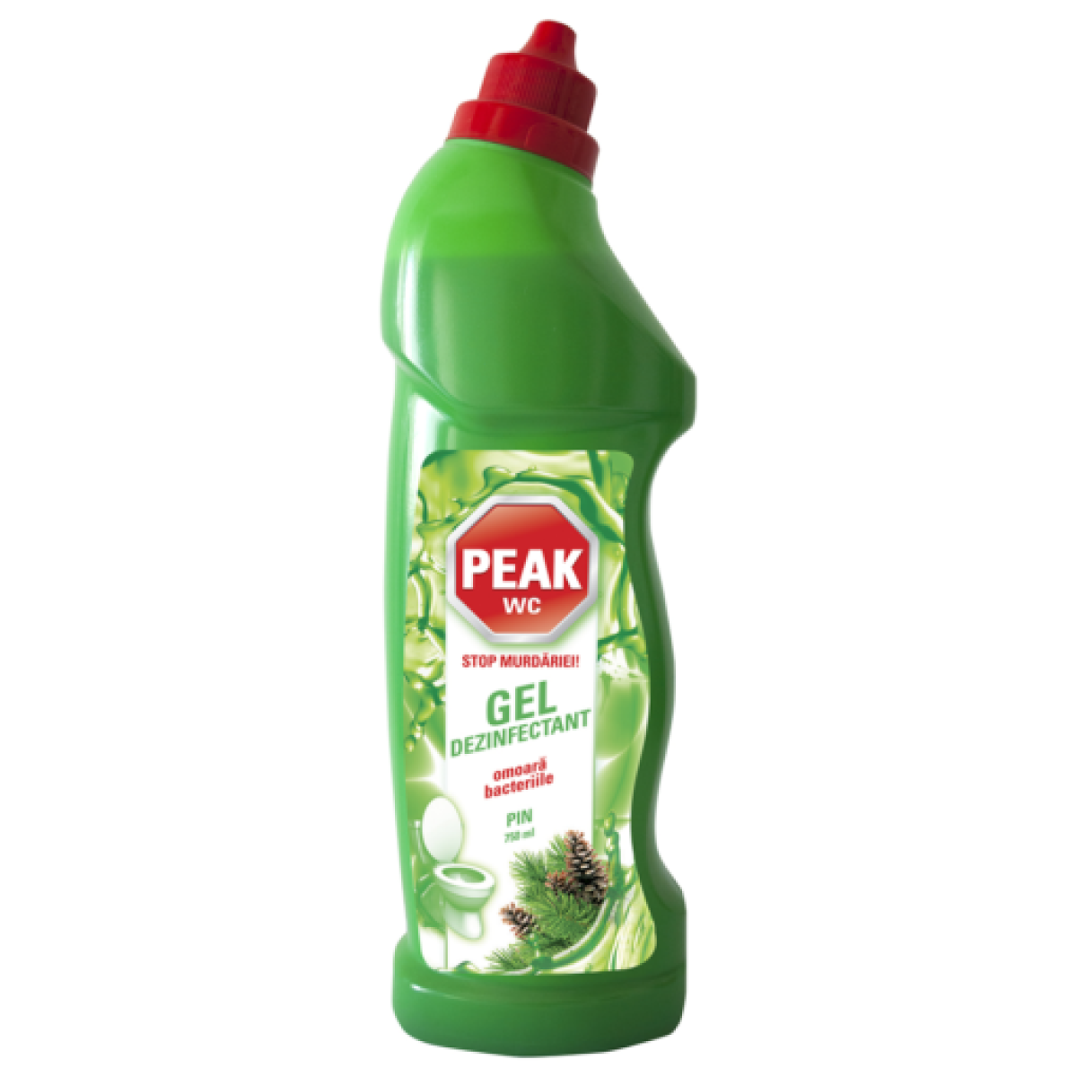Dezinfectant Toaleta Peak Gel 750Ml - Pin