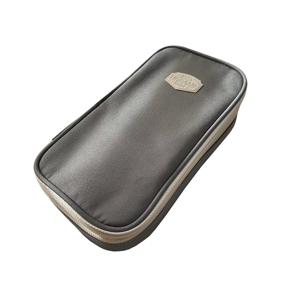 Penar borseta Urban, 2 fermoare, GREY, 21X6.5X11CM - S-COOL