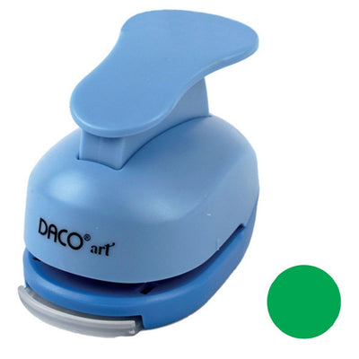 Perforator hobby cu model cerc de 3.8 cm utilizat în proiecte creative și scrapbooking.