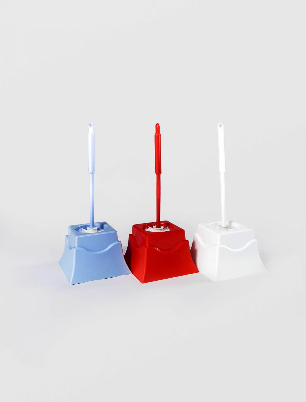 Set toaleta cu perie si suport plastic lux Sterk