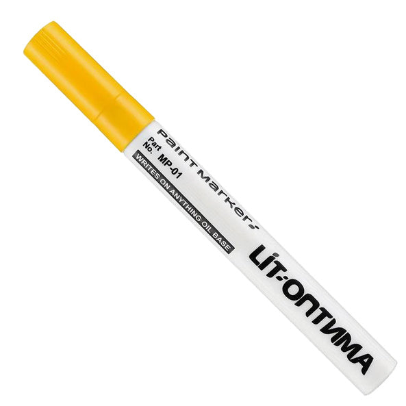 Permanent marker cu vopsea galben 2 mm EVOffice