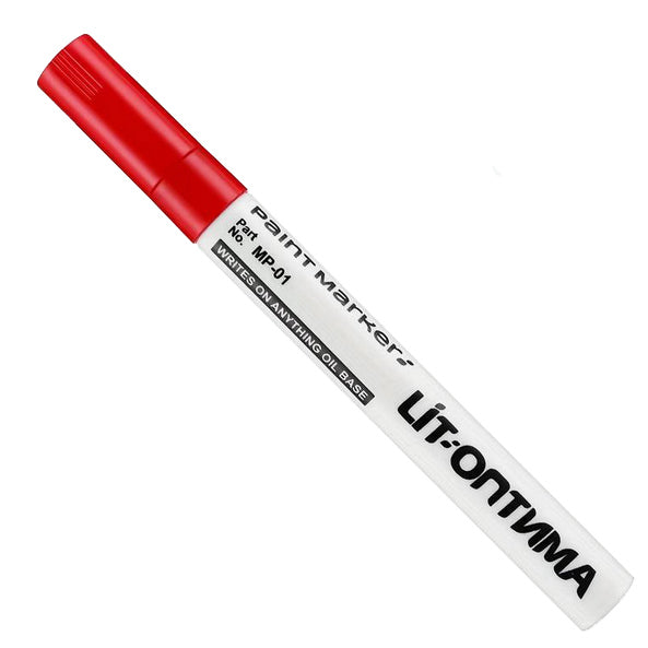 Permanent marker cu vopsea rosu 2 mm EVOffice