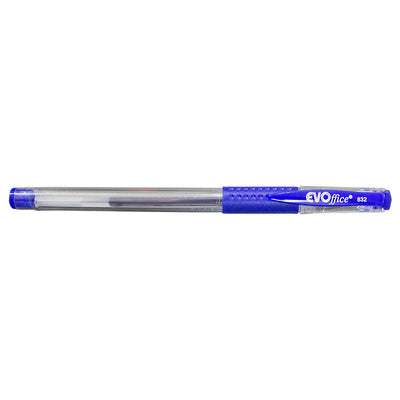 Pix cu gel si grip 0,5mm EVOffice albastru