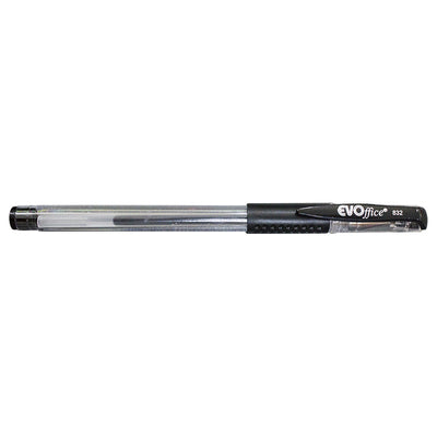 Pix cu gel si grip 0,5mm EVOffice negru