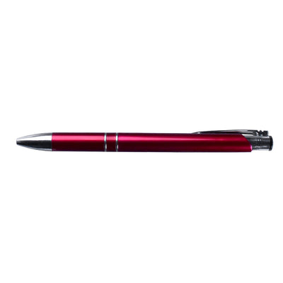 Pix metalizat cu mecanism, mina tip parker, corp rosu No.1327