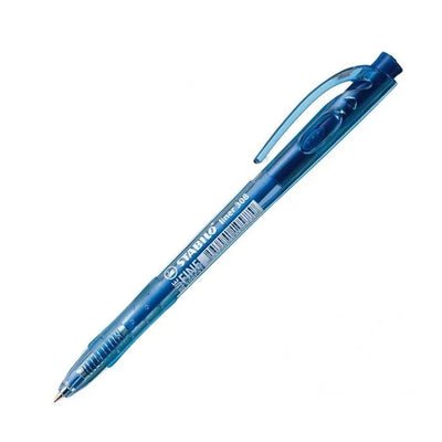 Liner plastic albastru cu mecanism Stabilo