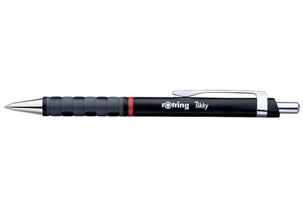 Pix plastic cu mecanism, accesorii metalice si grip Tikky III Rotring
