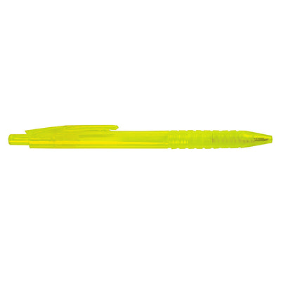 Pix plastic transparent galben cu mecanism si mina X20 No. 39D