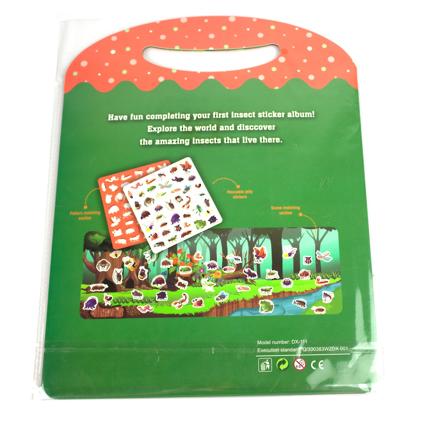 Plansa 30.5X70, Stickere, Insecte