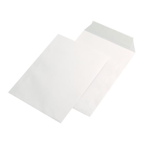 Plic alb format C5 cu deschidere tip T, închidere siliconică, gramaj 80 g/mp, ideal pentru corespondență A5 și uz profesional.