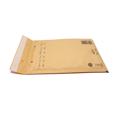 Plic antisoc cu protecție, dimensiune 240x350 mm, fabricat din hârtie Kraft 100 g/mp, ideal pentru expedierea produselor fragile prin curierat.